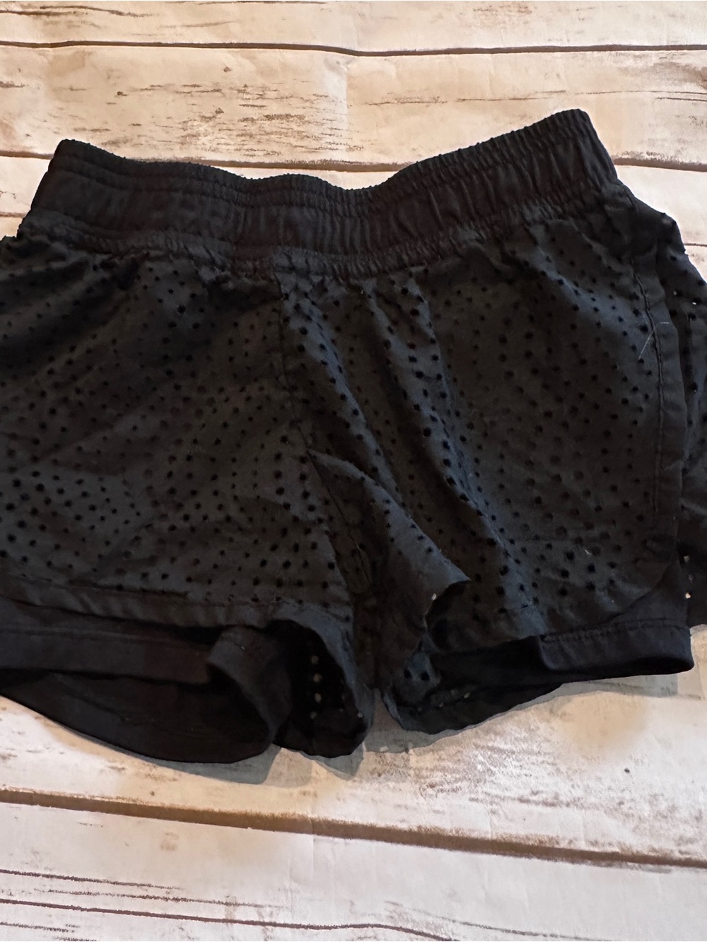 Champion black shorts vguc size 6-6X